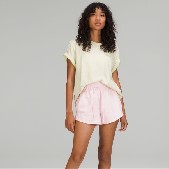 Lululemon Strawberry Milkshake Inner Glow High Rise 3” Short - Picture 3 of 9